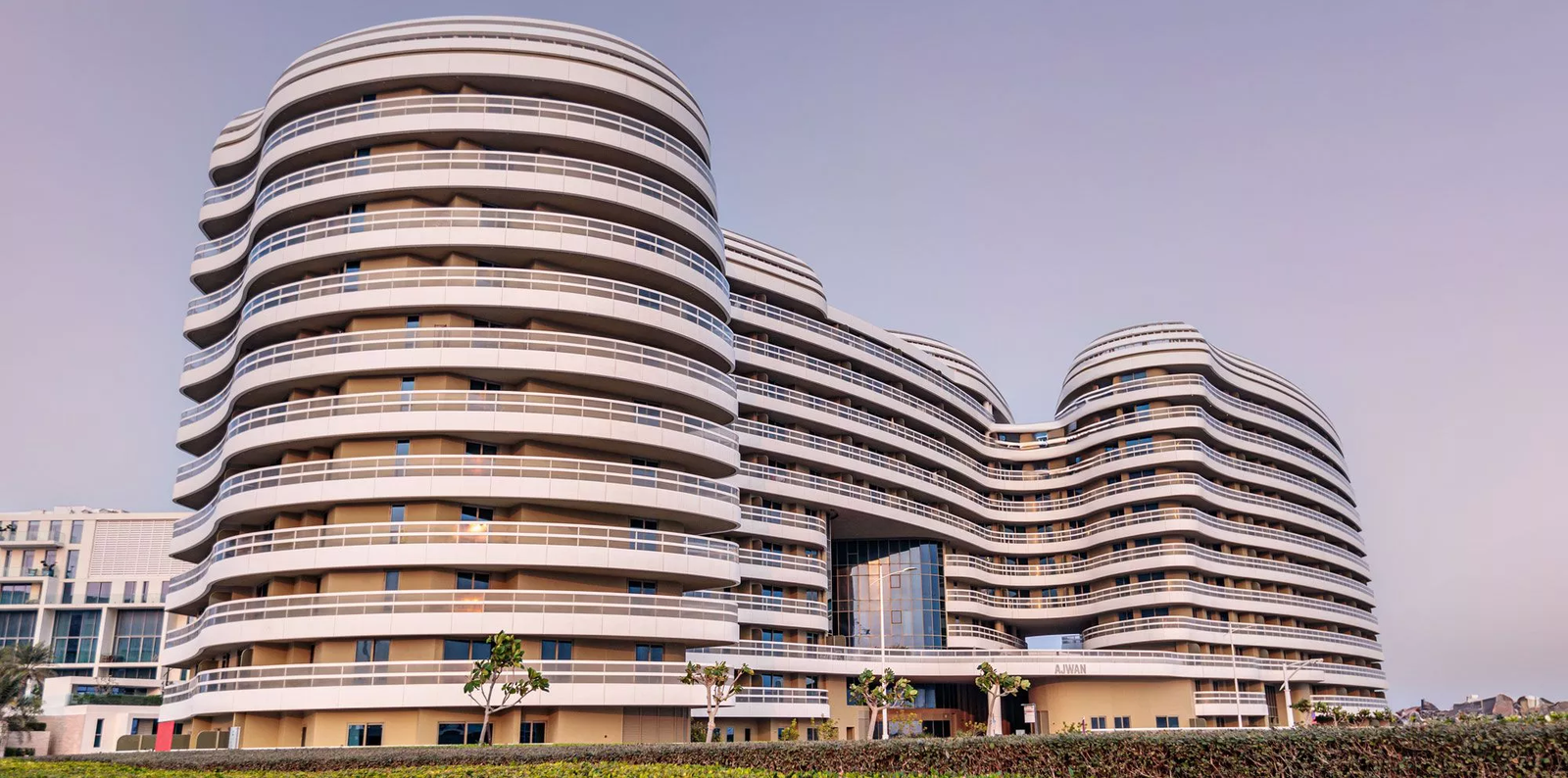 Elegant apartment interior at Ajwan Saadiyat with modern finishes, spacious living areas, and panoramic Saadiyat Island views